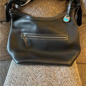 Dooney & Bourke Black Leather Shoulder Bag